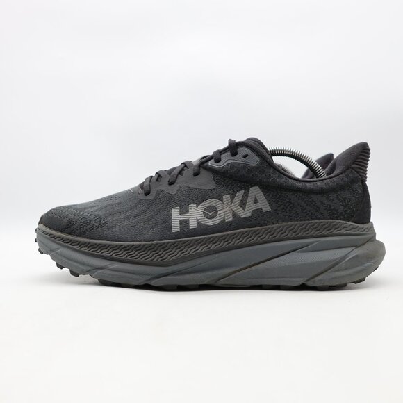 Hoka One One Challenger ATR 7 Men's Size 10.5 2E Running Athletic Black Sneakers - Picture 4 of 9